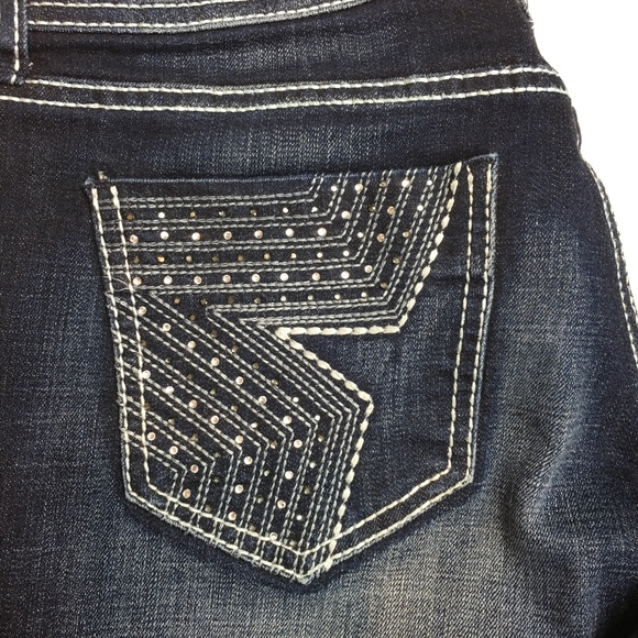 People's Liberation Jeans Rhinestone Details - Picture 3 of 7